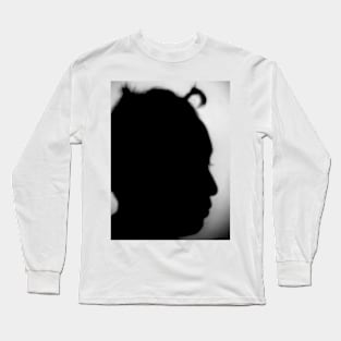 Silhouette of a boy Long Sleeve T-Shirt